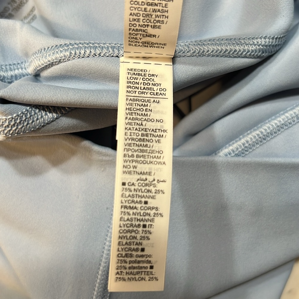 Athleta Transcend 7/8 Tight Leggings Blue - Picture 7 of 10